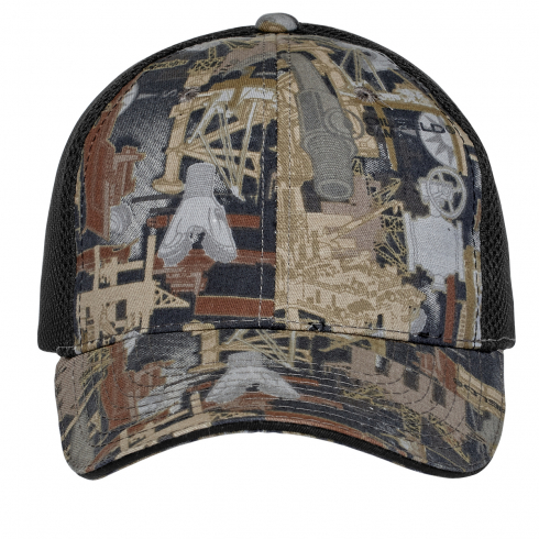 Custom Embroidered Port Authority Camouflage Cap with Air Mesh Back - C912 